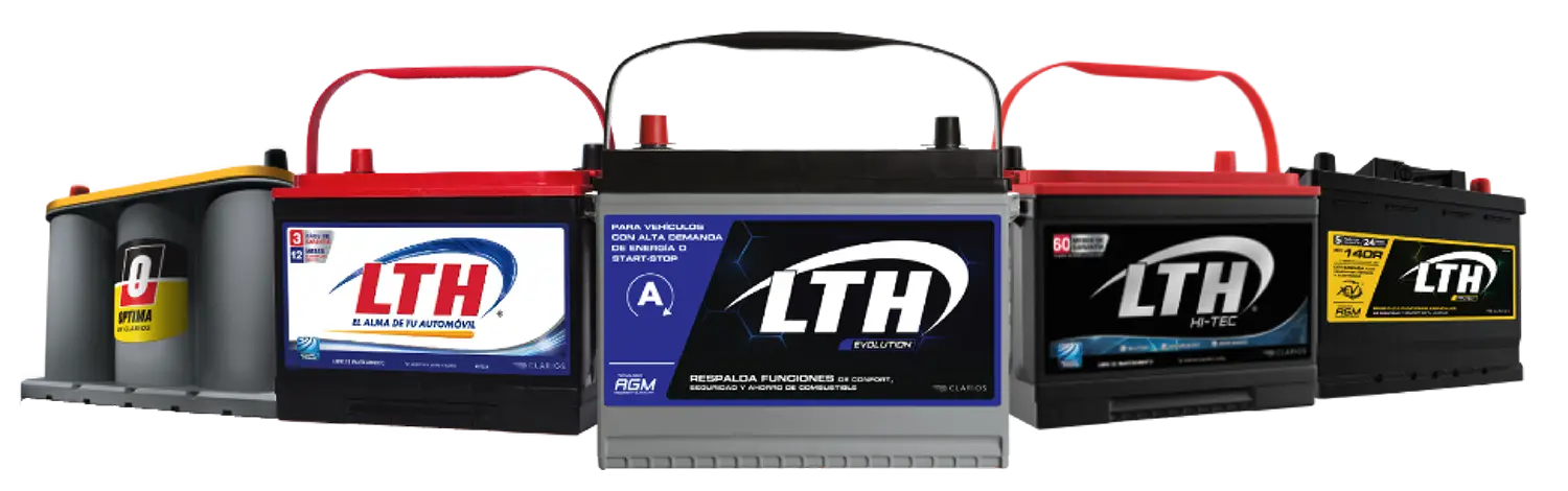Baterías para carro LTH, AGM y Optima en Querétaro